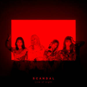 『SCANDAL - Vision』収録の『Line of sight』ジャケット