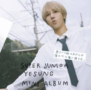 『YESUNG - 束の間の恋』収録の『君という桜の花びらが僕の心に舞い降りた。』ジャケット