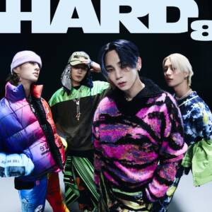 『SHINee - HARD』収録の『HARD - The 8th Album』ジャケット