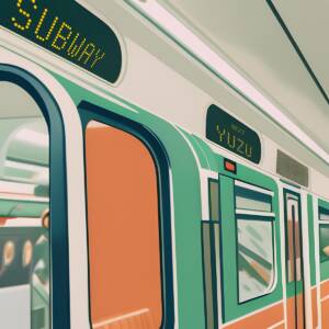 Cover art for『YUZU - SUBWAY』from the release『SUBWAY』