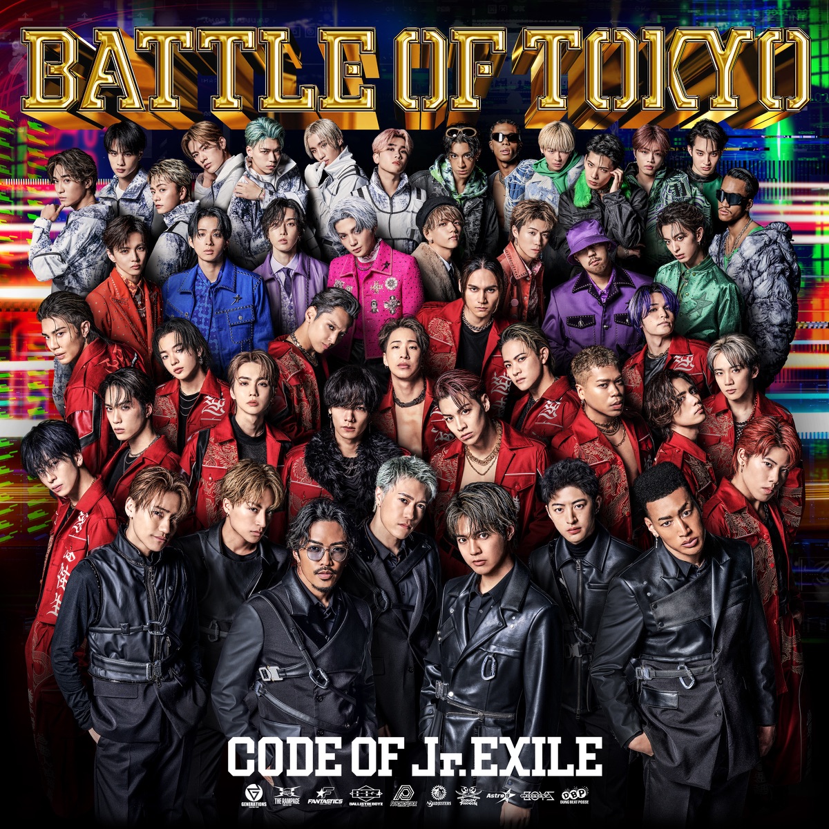 『THE RAMPAGE≠ROWDY SHOGUN - JUSTICE IS BLIND』収録の『BATTLE OF TOKYO CODE OF Jr.EXILE』ジャケット