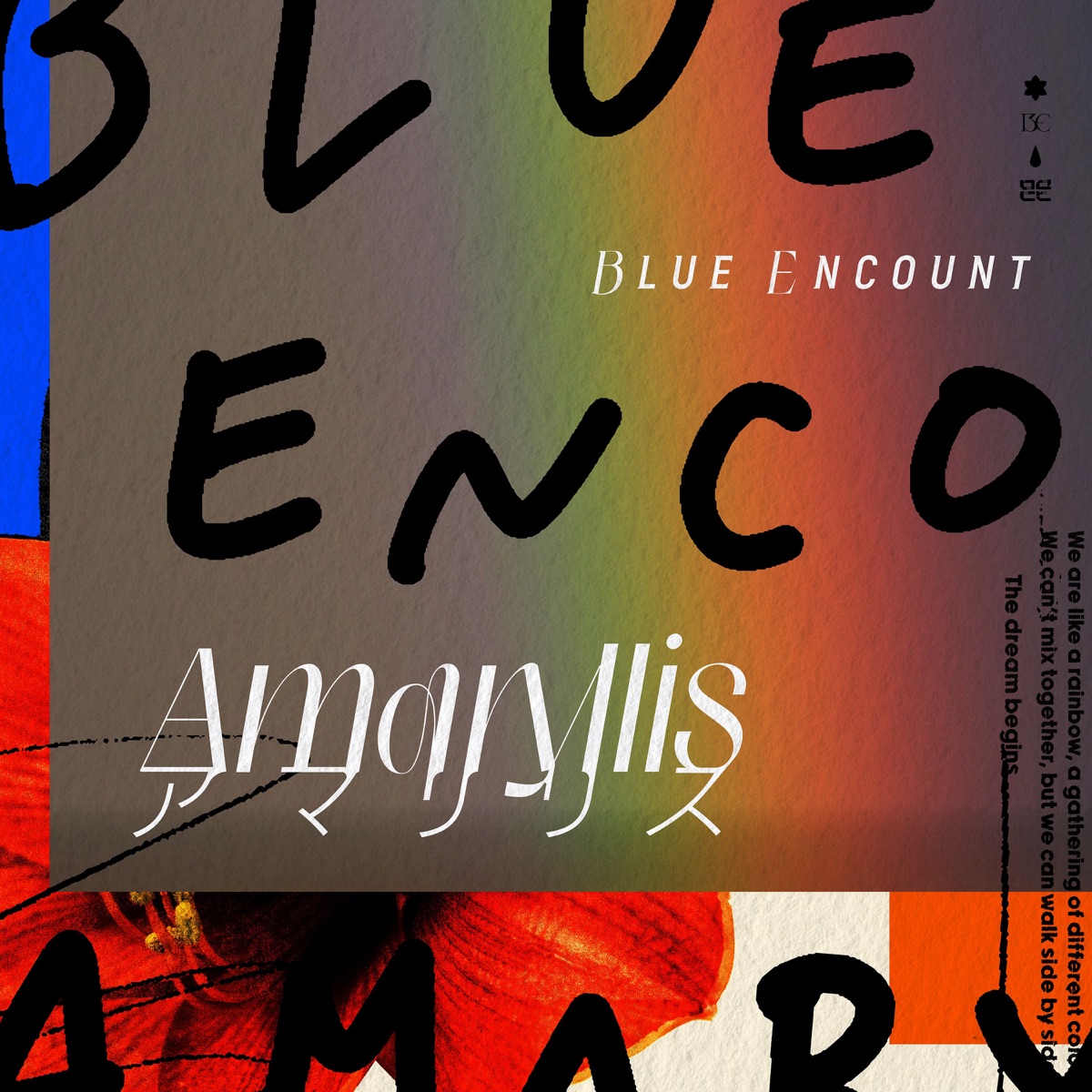 『BLUE ENCOUNT - アマリリス』収録の『アマリリス』ジャケット