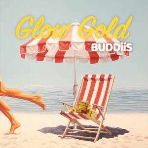 Cover art for『BUDDiiS - Glow Gold』from the release『Glow Gold』