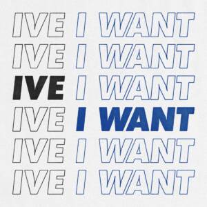 『IVE - I WANT』収録の『I WANT』ジャケット