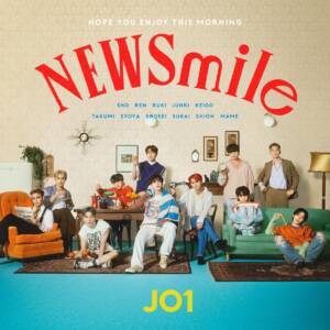 『JO1 - NEWSmile』収録の『NEWSmile』ジャケット