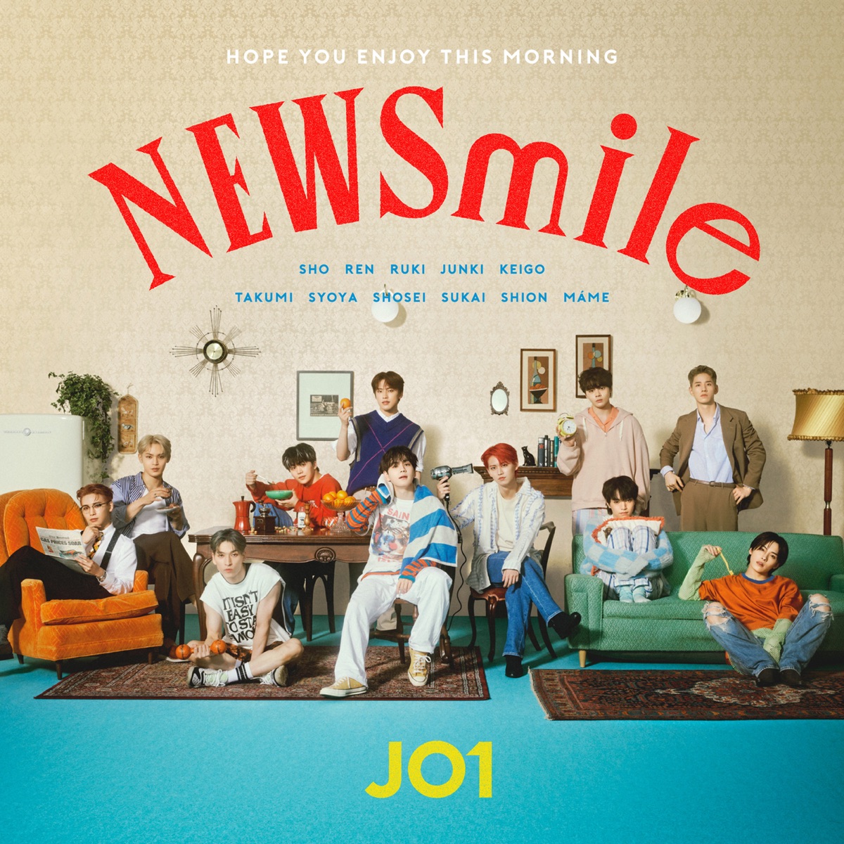 Cover art for『JO1 - NEWSmile』from the release『NEWSmile』