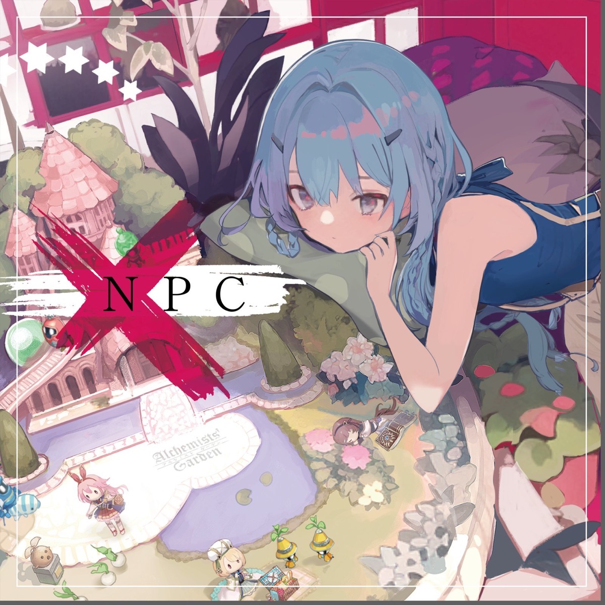 Cover art for『*Luna - NPC feat. Nenne』from the release『NPC feat. Nenne』