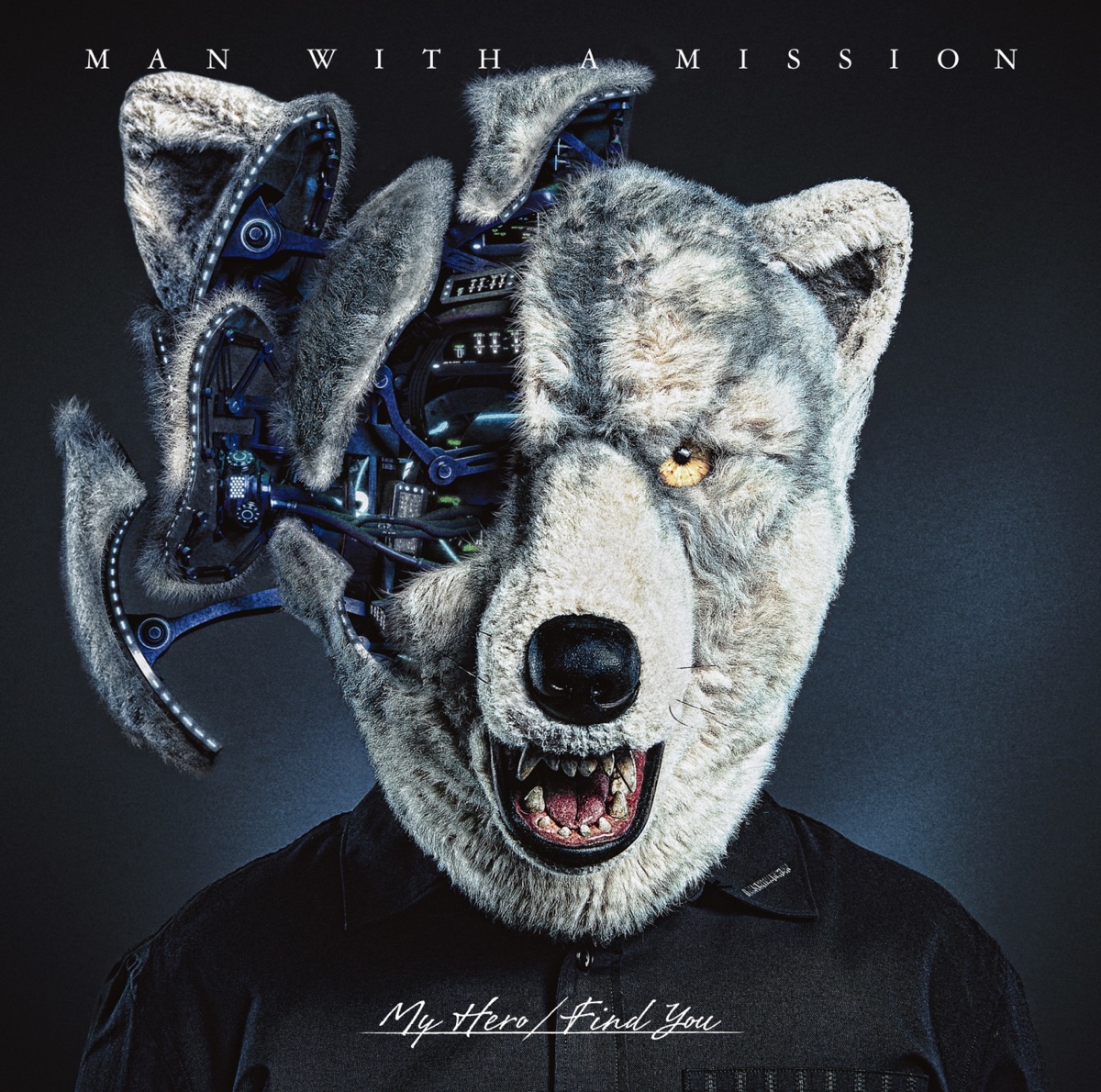 MAN WITH A MISSION HERO Ꭲシャツ【Ꮇ】 MAN WITH A MISSION HERO Ꭲシャツ【Ꮇ】