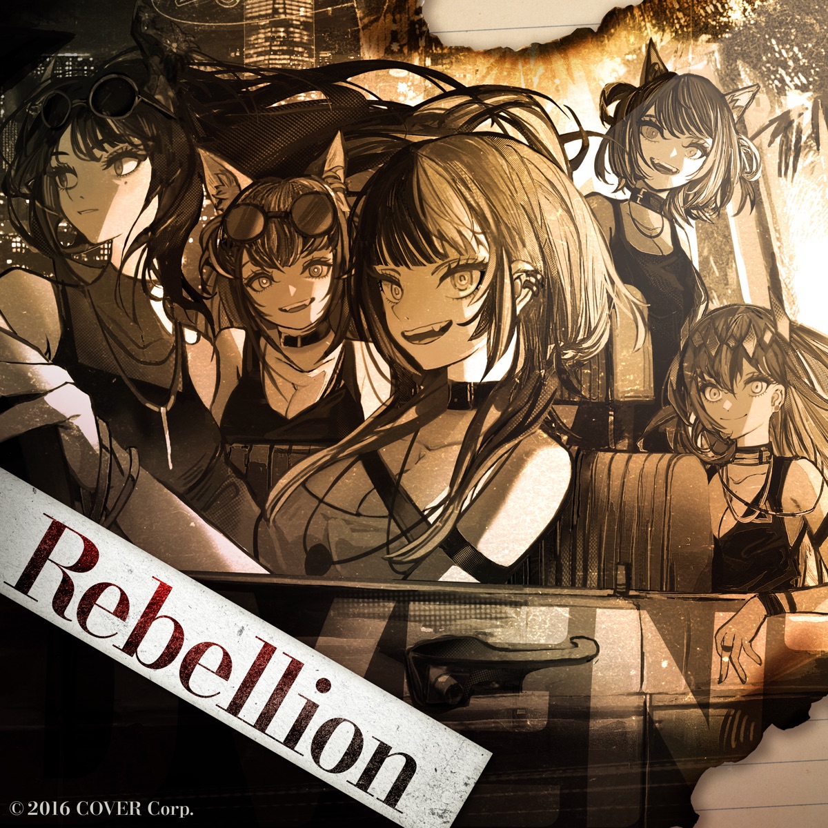 Cover image of『hololive English -Advent-Rebellion』from the Album『』