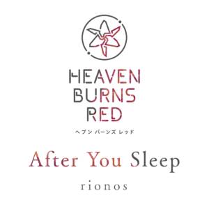 『rionos - After You Sleep』収録の『After You Sleep』ジャケット