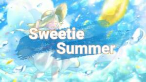 『天音彩 - Sweetie Summer』収録の『Sweetie Summer』ジャケット