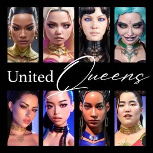 Cover art for『Awich - Pussy (feat. MaRI)』from the release『United Queens』