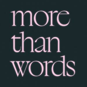 『羊文学 - more than words』収録の『more than words』ジャケット