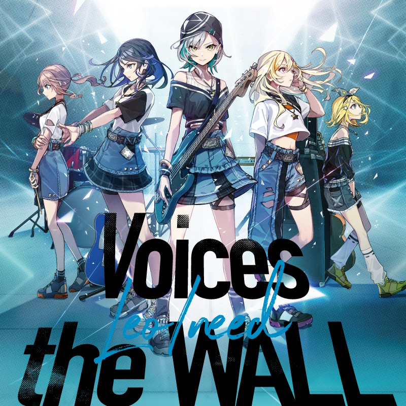 『Leo/need - the WALL』収録の『Voices/the WALL』ジャケット