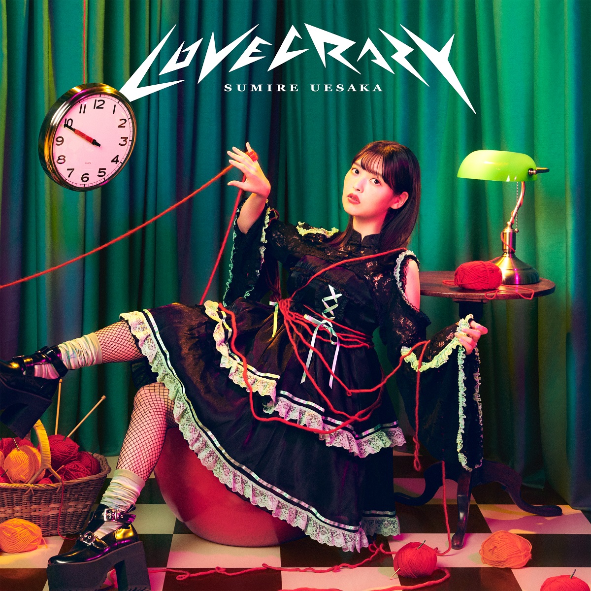 Cover art for『Sumire Uesaka - LOVE CRAZY』from the release『LOVE CRAZY』