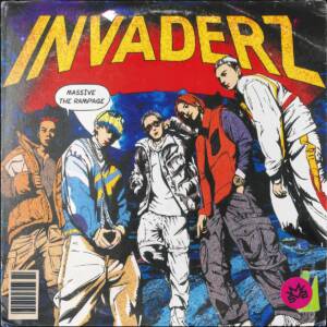 『MA55IVE THE RAMPAGE - INVADERZ』収録の『INVADERZ』ジャケット