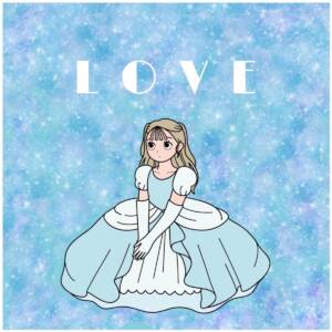 『Soala - イエナイ』収録の『LOVE』ジャケット