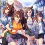 Cover art for『Gold City (Saki Kosaka), Tosen Jordan (Eri Suzuki), Mejiro Palmer (Yuri Noguchi), Daitaku Helios (Aya Yamane) - GSK☆』from the release『