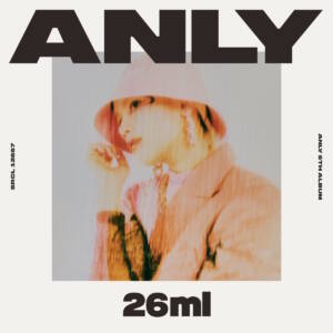 『Anly - Message in the bottle』収録の『26ml』ジャケット