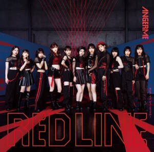 Cover art for『ANGERME - RED LINE』from the release『RED LINE / Life Is Beautiful!』