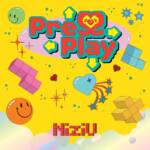 『NiziU - Lucky Star』収録の『Press Play』ジャケット