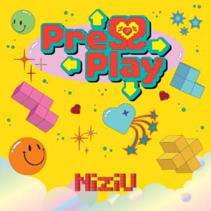 『NiziU - Paradise (Korean Ver.)』収録の『Press Play』ジャケット