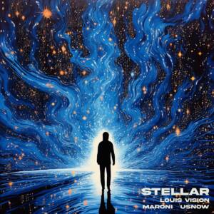 『Louis Vision, MARONI, Usnow - Stellar』収録の『Stellar』ジャケット