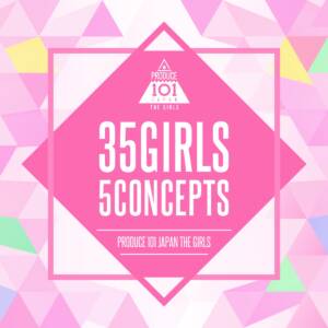 『new F7avors - Popcorn』収録の『35 GIRLS 5 CONCEPTS』ジャケット