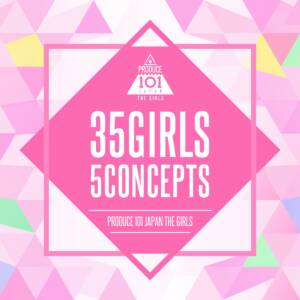 『Charm Holic - TOXIC』収録の『35 GIRLS 5 CONCEPTS』ジャケット