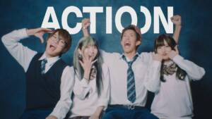 Cover art for『Seishun☆Shuwashuwa Club - ACTION』from the release『ACTION』