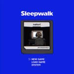 『なとり - Sleepwalk』収録の『Sleepwalk』ジャケット