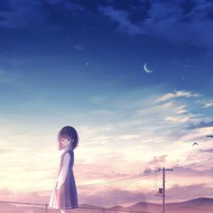 Cover art for『Atsu Mizuno - Even Though the Moon Is Beautiful』from the release『Even Though the Moon Is Beautiful』