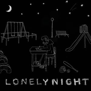 『GINTA - Lonely Night』収録の『Lonely Night』ジャケット