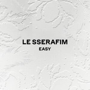 Cover art for『LE SSERAFIM - Swan Song』from the release『EASY』