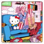 Cover art for『MAISONdes - ポップコーン!! (feat.ハローキティ, なるみや & 原口沙輔)』from the release『Popcorn!! (feat. Hello Kitty, Narumiya & Sasuke Haraguchi)