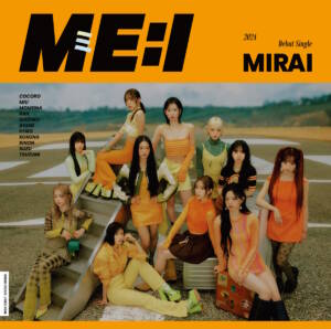 Cover art for『ME:I - Click』from the release『MIRAI』