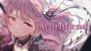 『みけねこ - world end』収録の『world end』ジャケット