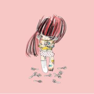 Cover art for『Daoko - GAMEOVER』from the release『Slash-&-Burn』