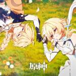 Cover art for『HOYO-MiX feat. Aimer - いつかその道へ』from the release『Genshin Impact - The Road Not Taken
