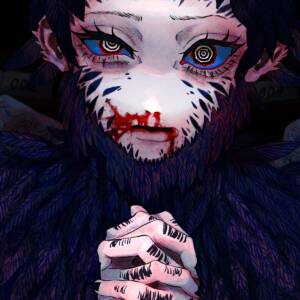 『hya - Black God』収録の『Black God』ジャケット