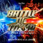『BALLISTIK BOYZ vs LIL LEAGUE - Icy Fire』収録の『Icy Fire』ジャケット