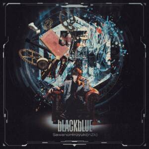 Cover art for『Hiroyuki Sawano & Awich - Twin Fates』from the release『bLACKbLUE』