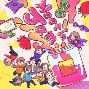 『REAL AKIBA BOYZ loves 中川翔子 - Neet In Jam🍓』収録の『Neet In Jam🍓』ジャケット