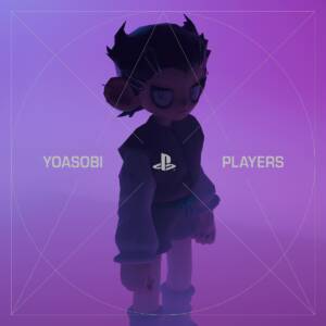 『YOASOBI - PLAYERS』収録の『PLAYERS』ジャケット
