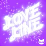 『NiziU - LOVE LINE -Japanese ver.-』収録の『LOVE LINE -Japanese version- / Shining day』ジャケット