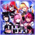 『桃鈴ねね, Kureiji Ollie, Mori Calliope, IRyS, Nerissa Ravencroft - LIVE IT LOUD!』収録の『LIVE IT LOUD!』ジャケット