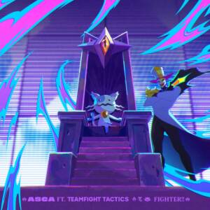 『ASCA - Fighter!!』収録の『Fighter!!』ジャケット