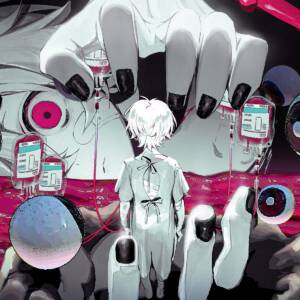 『まふまふ - 死神様にお願い』収録の『死神様にお願い』ジャケット