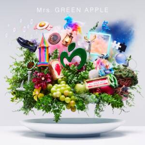 『Mrs. GREEN APPLE - 慶びの種』収録の『10』ジャケット