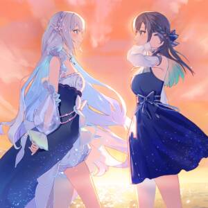 『花鋏キョウ - Purity (feat. 藍月なくる)』収録の『Purity (feat. 藍月なくる)』ジャケット